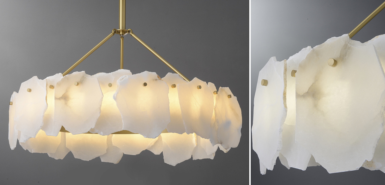 Люстра Lucretia Marble Round Chandelier Люстра Lucretia Marble Round Chandelier - Loft-Concept в Ульяновске