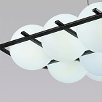 Люстра подвесная с 9-ю плафонами в форме шара Yarvi варинант исполнения - 3 | Loft Concept в Ульяновске