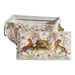 Шкатулка с фигуркой льва на крышке Eden Garden варинант исполнения - 2 | Loft Concept в Ульяновске