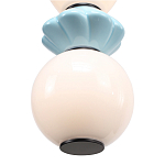 Подвесной светильник фигурный с керамическими элементами 24W LED Fragrant Light варинант исполнения - 5 | Loft Concept в Ульяновске