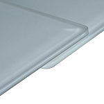 Стол обеденный раскладной со стеклянной столешницей Futuristic Table варинант исполнения - 3 | Loft Concept в Ульяновске