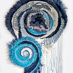 Текстильный Арт-объект ручной работы Galaxy варинант исполнения - 3 | Loft Concept в Ульяновске