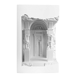 Встраиваемый в стену гипсовый светильник под покраску с колоннами и арками в античном стиле Antiquity Athena варинант исполнения - 8 | Loft Concept в Ульяновске