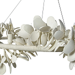 Люстра White Bionic Petals Flo Ring Chandelier варинант исполнения - 3 | Loft Concept в Ульяновске