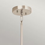 Подвесной светильник с рифленым стеклянным плафоном в форме шара Kichler варинант исполнения - 8 | Loft Concept в Ульяновске