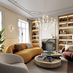 Бра с хрустальными подвесками Quasar варинант исполнения - 7 | Loft Concept в Ульяновске