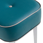 Квадратный мягкий пуф на белых ножках Winton Pouf Square варинант исполнения - 14 | Loft Concept в Ульяновске