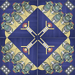 Плитка дизайнерская с узором Мангалоры варинант исполнения - 2 | Loft Concept в Ульяновске