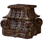 Подсвечник из массива тика Antique Candle Holder варинант исполнения - 1 | Loft Concept в Ульяновске