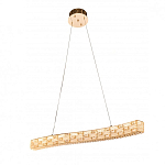 Люстра волнистой формы с текстурной огранкой Reflection of Reality варинант исполнения - 1 | Loft Concept в Ульяновске