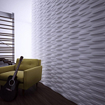 Гипсовая 3D Панель M-29 варинант исполнения - 2 | Loft Concept в Ульяновске