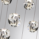 Люстра каскадня с 27-ю прозрачными шарообразными подвесами Bubbles Bocci варинант исполнения - 6 | Loft Concept в Ульяновске