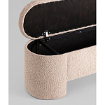 Банкетка Taks с местом для хранения букле капучино варинант исполнения - 3 | Loft Concept в Ульяновске