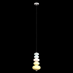 Подвесной светильник светодиодный из стеклянных сфер в пастельных тонах Pastel Lunaria Bliss варинант исполнения - 1 | Loft Concept в Ульяновске