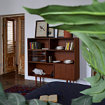 Стеллаж Retro Brown Rack варинант исполнения - 2 | Loft Concept в Ульяновске