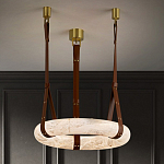 Люстра в форме обруча из натурального камня Minerals of Light варинант исполнения - 6 | Loft Concept в Ульяновске