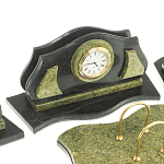 Настольный письменный набор из змеевика из 7-ми элементов Successful Leader варинант исполнения - 6 | Loft Concept в Ульяновске