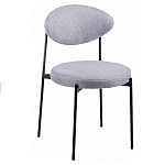 Стул металлический с мягкой спинкой и сиденьем Alfie Chair варинант исполнения - 3 | Loft Concept в Ульяновске