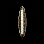 Люстра круглая каскадня с 5-ю плафонами из металлической сетки Mesh Lampshade Lighting варинант исполнения - 5 | Loft Concept в Ульяновске