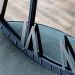 Часы настенные зеркальные с серебряным металлическим циферблатом Mirror Tower Clock варинант исполнения - 4 | Loft Concept в Ульяновске