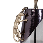 Настольная лампа с декором в виде ягуара Golden Jaguar варинант исполнения - 1 | Loft Concept в Ульяновске