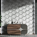 Гипсовая 3D Панель Aura варинант исполнения - 2 | Loft Concept в Ульяновске