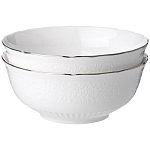 Обеденный сервиз белый из фарфора на 6 персон 23 предмета Garden Whisper Porcelain Set  варинант исполнения - 3 | Loft Concept в Ульяновске