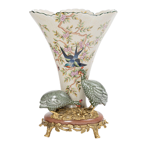 Ваза с фигурками птиц с принтом ласточки Birds