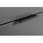 Комод цвета графит с 3-мя ящиками Strict Lines  варинант исполнения - 4 | Loft Concept в Ульяновске