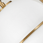 Потолочный светильник с плафоном в форме белого матового шара Hinkley варинант исполнения - 18 | Loft Concept в Ульяновске