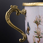 Фарфоровая чаша с бронзовыми элементами Eden Garden варинант исполнения - 5 | Loft Concept в Ульяновске