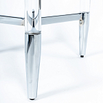 Приставной столик со стеклянной столешницей Deimos варинант исполнения - 5 | Loft Concept в Ульяновске