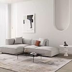 Дизайнерский журнальный стол белый в форме геометрических фигур Cydogic варинант исполнения - 2 | Loft Concept в Ульяновске