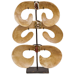 Аксессуар для интерьера из дерева и ракушек Papua Art Object варинант исполнения - 1 | Loft Concept в Ульяновске