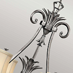 Люстра с 7-ю кремовыми текстильными абажурами Hinkley варинант исполнения - 4 | Loft Concept в Ульяновске