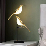 Настольная лампа с 2-мя плафонами в виде птичек Flight of Light варинант исполнения - 1 | Loft Concept в Ульяновске