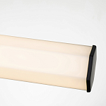 Бра для ванных комнат горизонтальное с длинным белым матовым плафоном в форме шестиугольника на круглом основании Hinkley варинант исполнения - 3 | Loft Concept в Ульяновске