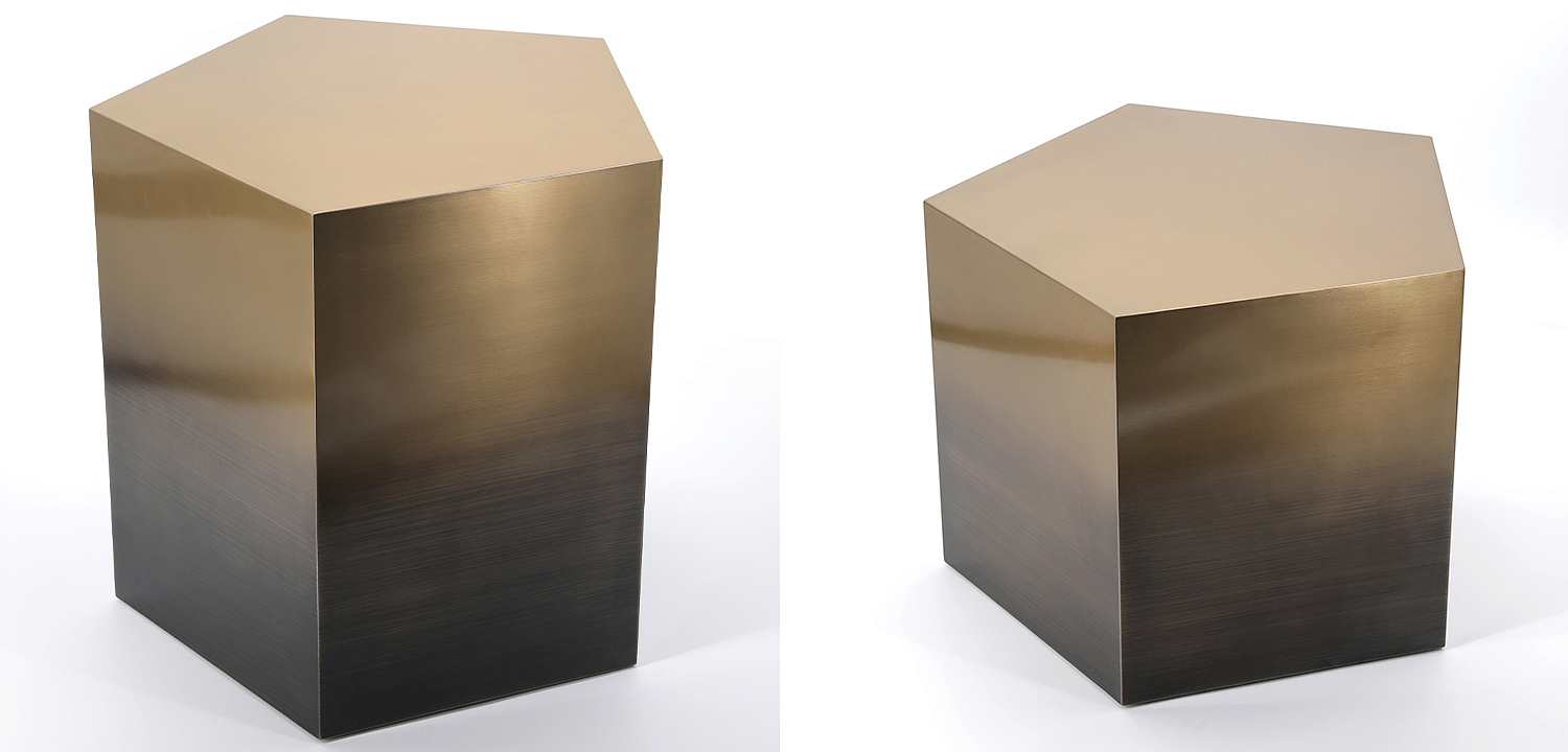 Пара приставных столов Pentagon Counter Table Пара приставных столов Pentagon Counter Table - Loft-Concept в Ульяновске