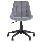 Мягкое компьютерное кресло Plushe Grey варинант исполнения - 3 | Loft Concept в Ульяновске