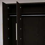 Большой Шкаф Primo Темный орех с 3 дверьми и 3 выдвижными ящиками варинант исполнения - 8 | Loft Concept в Ульяновске