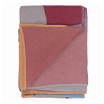 Плед из хлопка с абстрактным принтом Elysian Flow Ember варинант исполнения - 2 | Loft Concept в Ульяновске