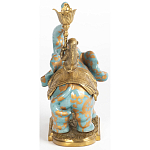 Фарфоровый подсвечник Слон с эмоцией Fluens варинант исполнения - 5 | Loft Concept в Ульяновске