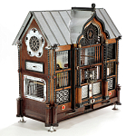 Декоративная антикварная клетка Wise Raven варинант исполнения - 2 | Loft Concept в Ульяновске