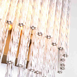 Бра с прозрачными стеклянными трубочками и металлическим основанием Nembus варинант исполнения - 2 | Loft Concept в Ульяновске