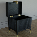 Сундук Eye Elsa Dreams Black варинант исполнения - 2 | Loft Concept в Ульяновске