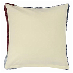 Чехол на подушку с рисунком серо-синего цвета Elan Textured варинант исполнения - 2 | Loft Concept в Ульяновске