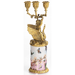 Фарфоровый подсвечник Лебедь с ангелом Asse варинант исполнения - 5 | Loft Concept в Ульяновске