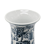 Ваза с классическим узором шинуазри синего цвета Blue & White Ornament  варинант исполнения - 2 | Loft Concept в Ульяновске