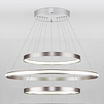 Люстра Light Ring Vertical Silver 5 колец серебро варинант исполнения - 4 | Loft Concept в Ульяновске