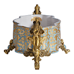 Чаша с орнаментом на бронзовых ножках в виде львов Eden Garden варинант исполнения - 4 | Loft Concept в Ульяновске